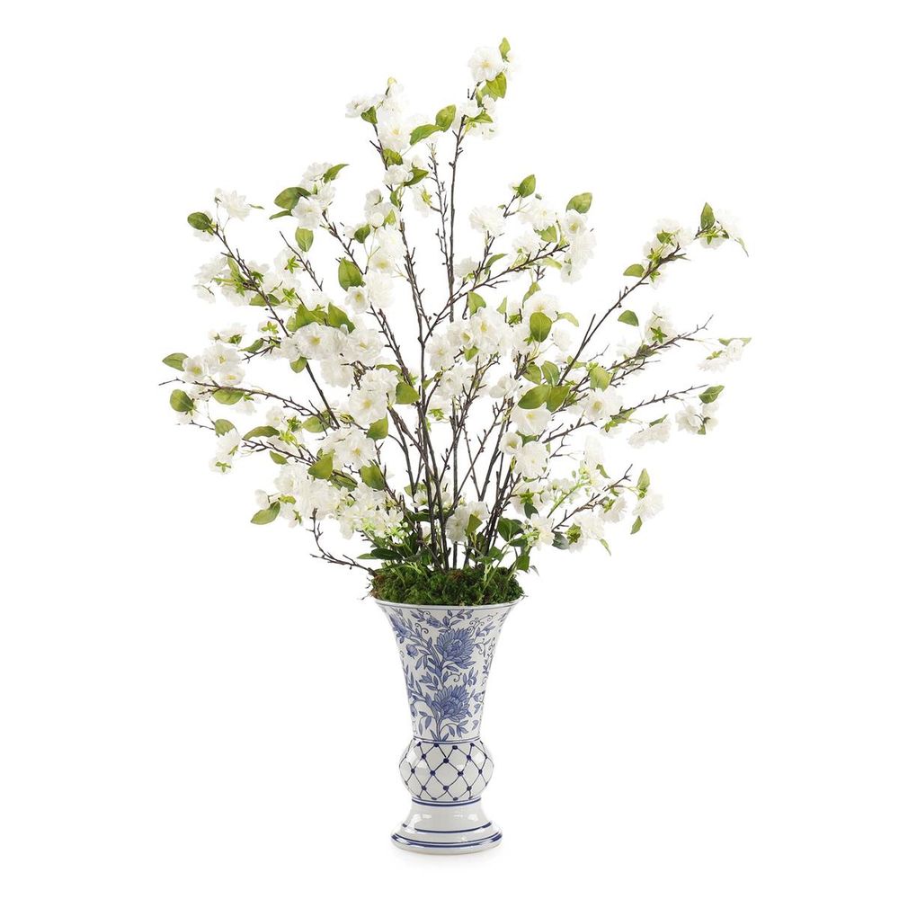 Blue Chinoiserie Cherries
