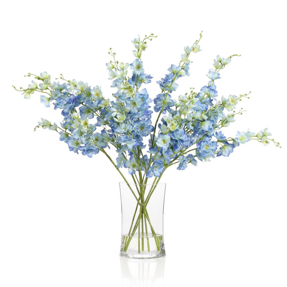 Faux Florals Infinite Blue