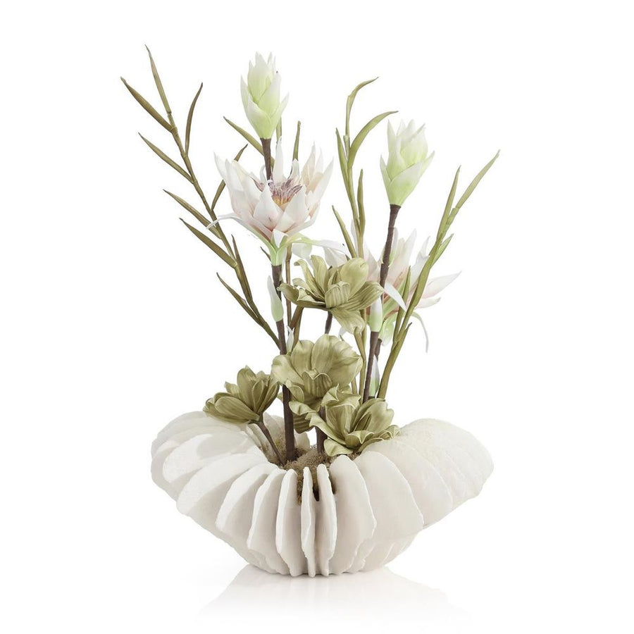 Faux Florals Coastal Harmony