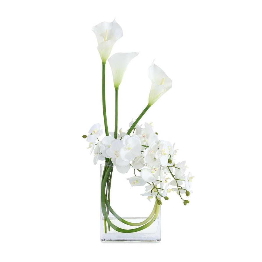 Faux Florals Crystal Bloom Symphony