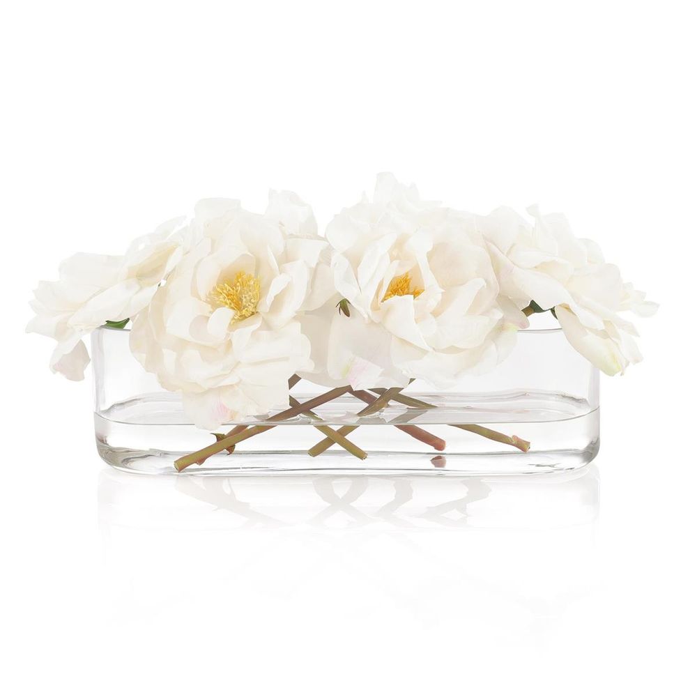 Faux Florals Rose Blossom Stem