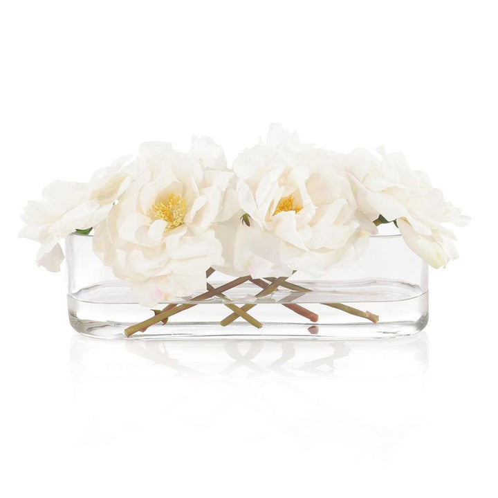 Faux Florals Rose Blossom Stem