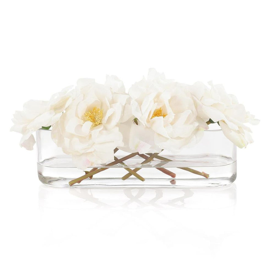 Faux Florals Rose Blossom Stem