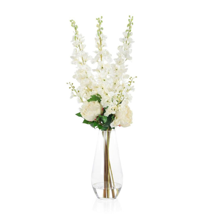 Faux Florals Delphinium Blooms