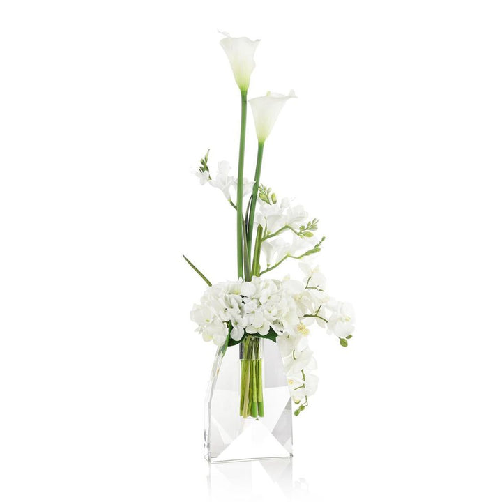 Faux Florals Icy Crystal Bouquet