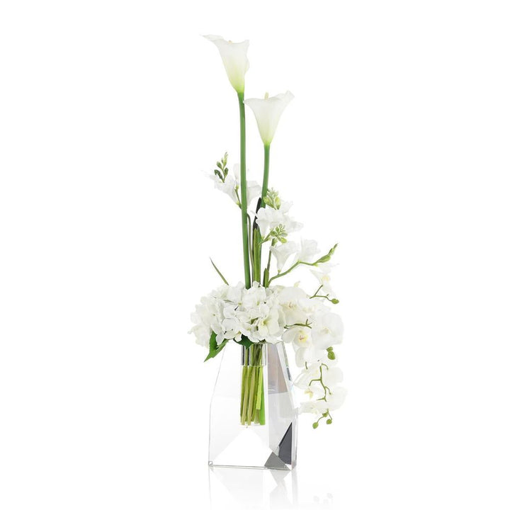 Faux Florals Icy Crystal Bouquet