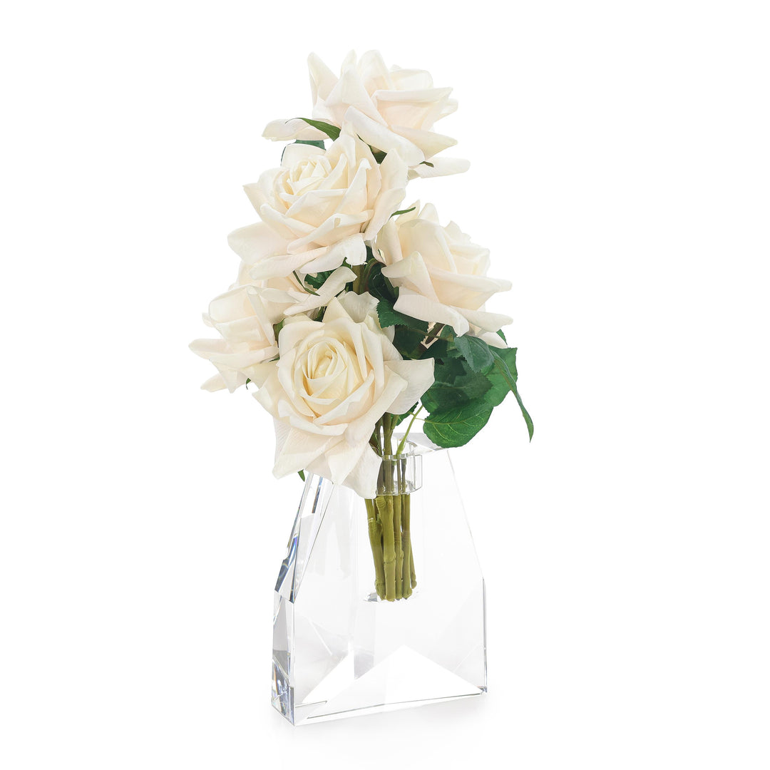 Crystal Rose Vase - Default Title