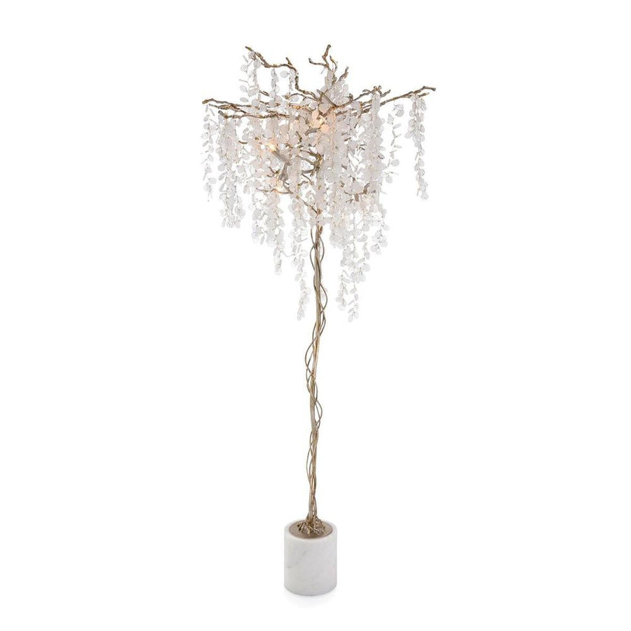 Floor Lamps Shiro-Noda Illuminated Floor Light - Clear,Off White