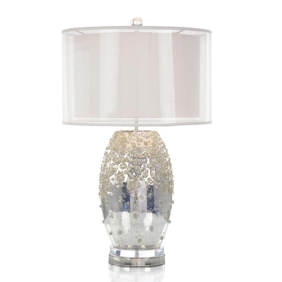 Table Lamps Gleaming Table Lamp - Silver,White