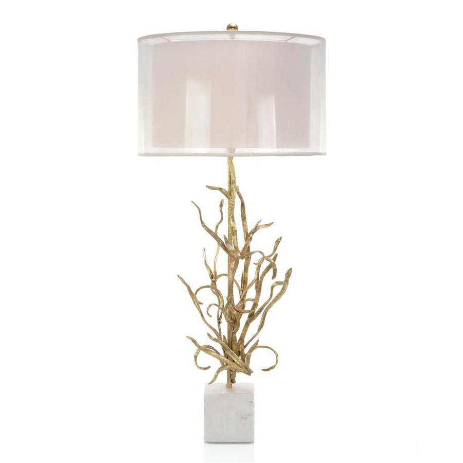 Table Lamps Ellington Reeds in Brass Table Lamp - Gold - Brass