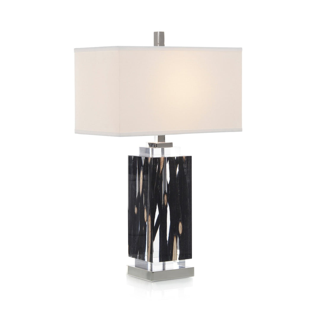 Ellington Branches Suspended in Acrylic Table Lamp - Black - Iron