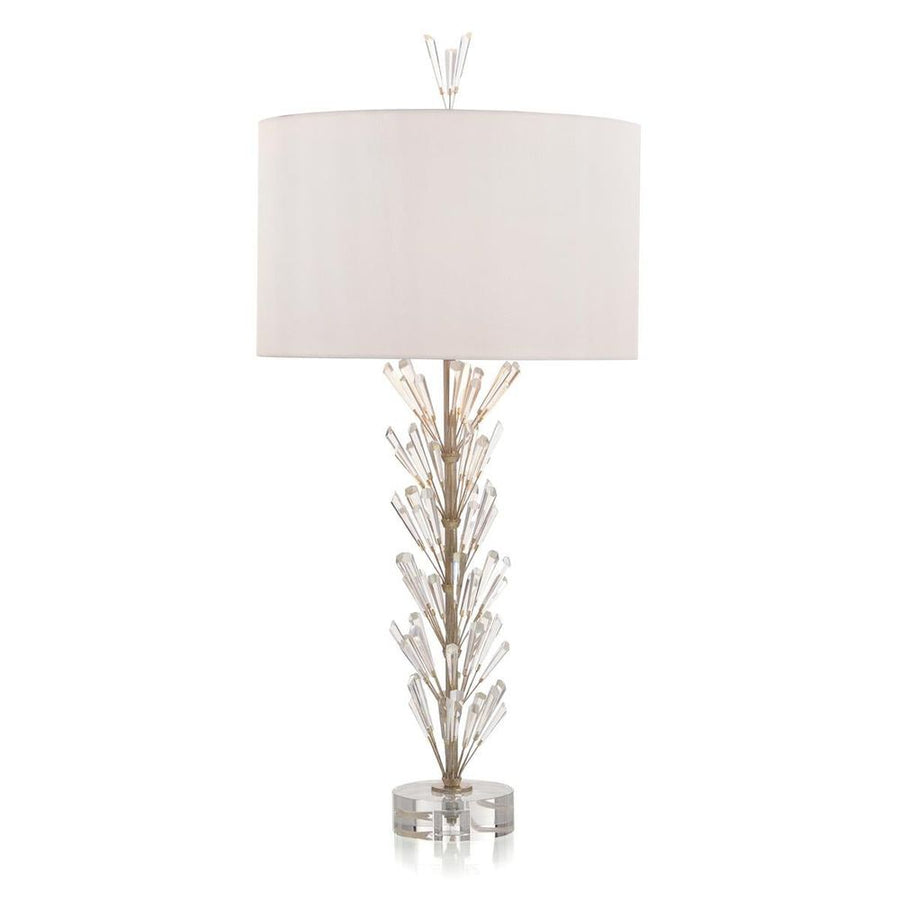 Table Lamps Luna: Crystal Wand Table Lamp - White