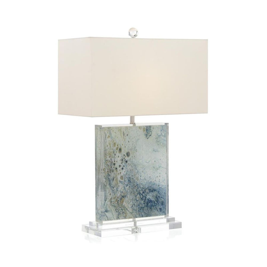 Table Lamps Pavo Table Lamp - Clear, White