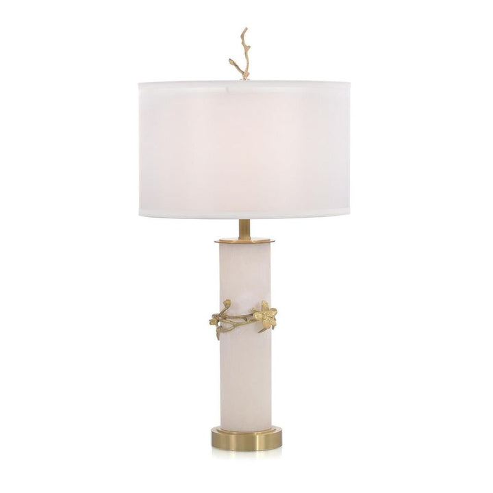 Table Lamps Flowering Quince Table Lamp - White