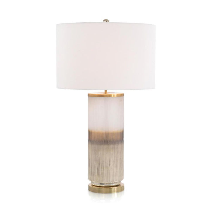 Table Lamps Glass Table Lamp - Brass, White