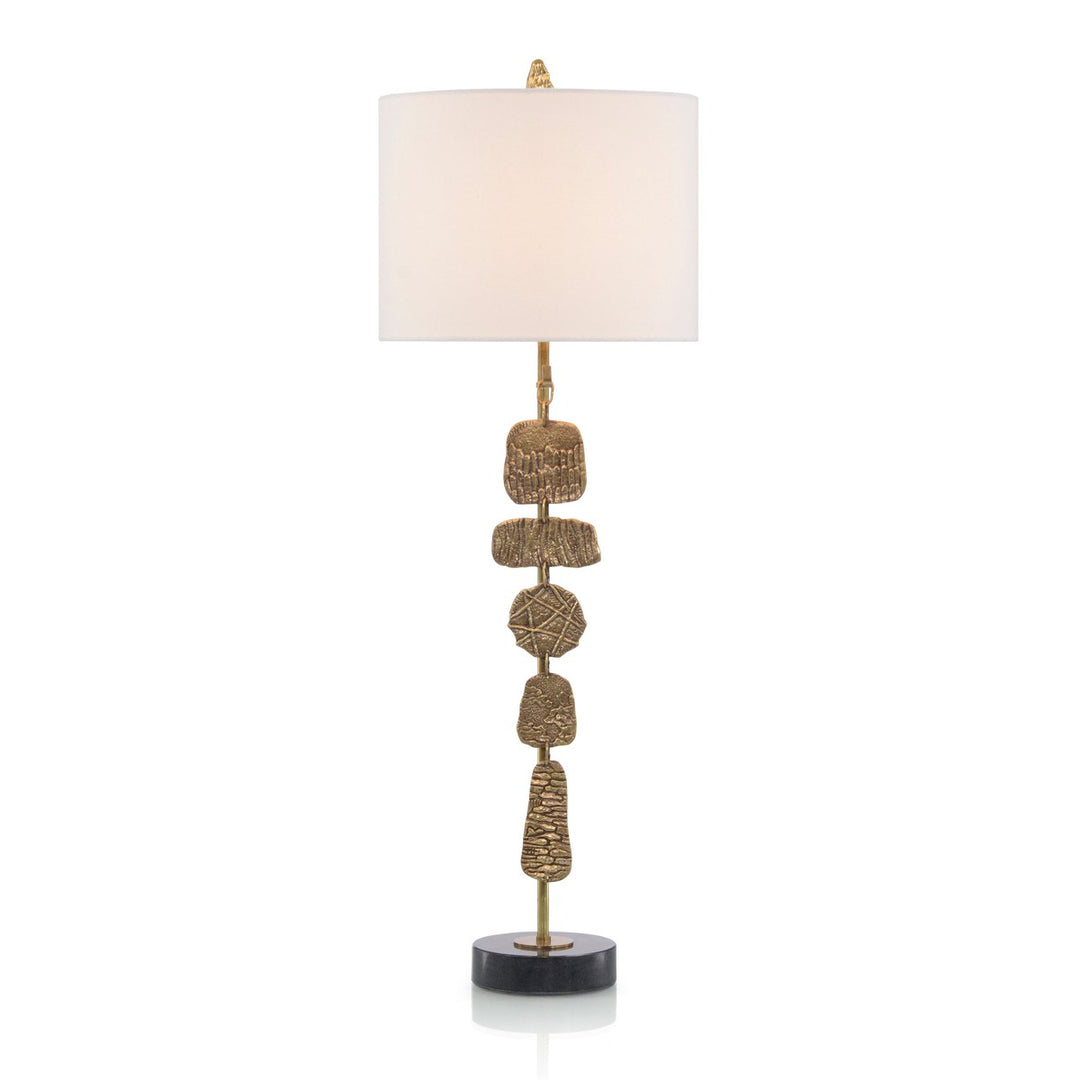 Camden Medallions Table Lamp - Gold - Brass