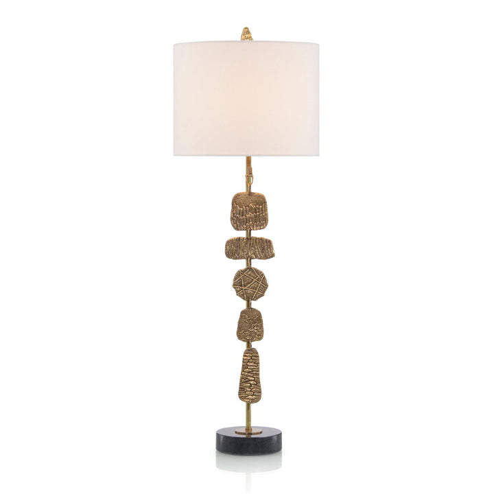 Camden Medallions Table Lamp - Gold - Brass