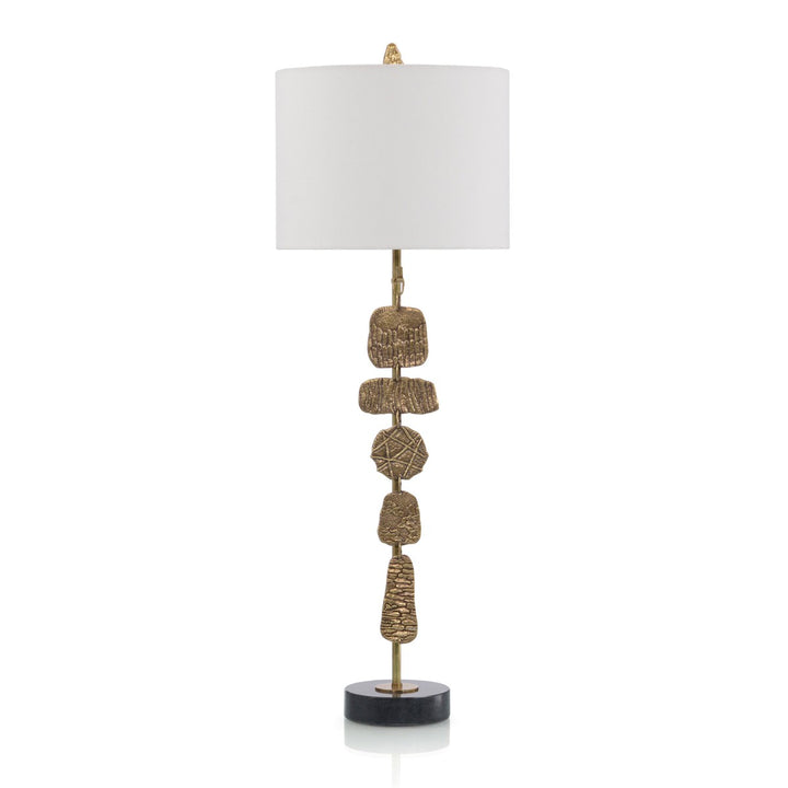 Camden Medallions Table Lamp - Gold - Brass