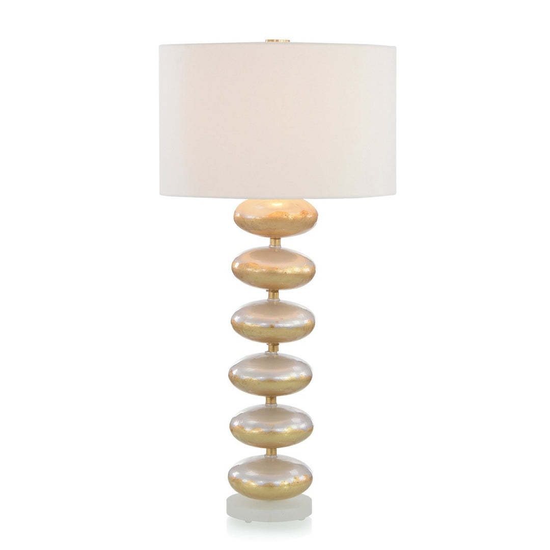 Solis Glass Orb Table Lamp - Gold - Glass