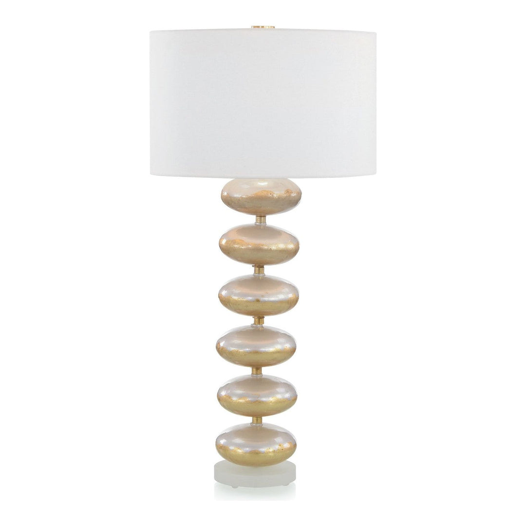 Solis Glass Orb Table Lamp - Gold - Glass