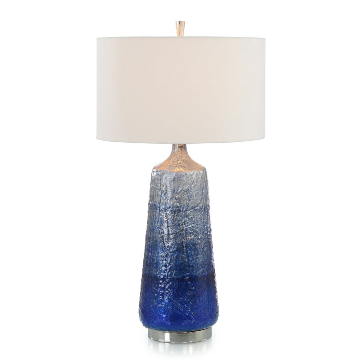 Solis Enameled Table Lamp - Blue - Aluminum