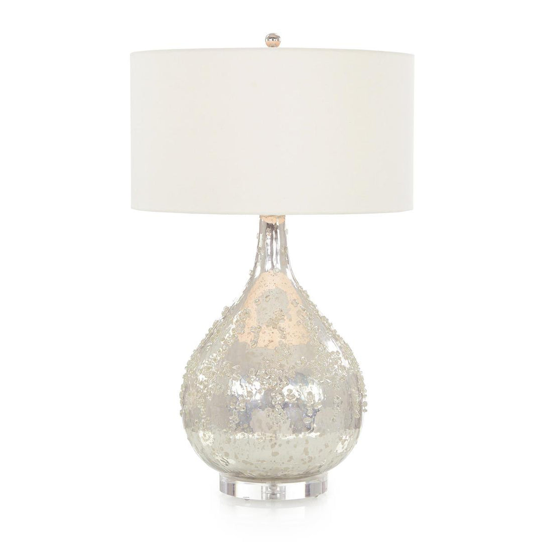 Table Lamps Silver Glass Table Lamp