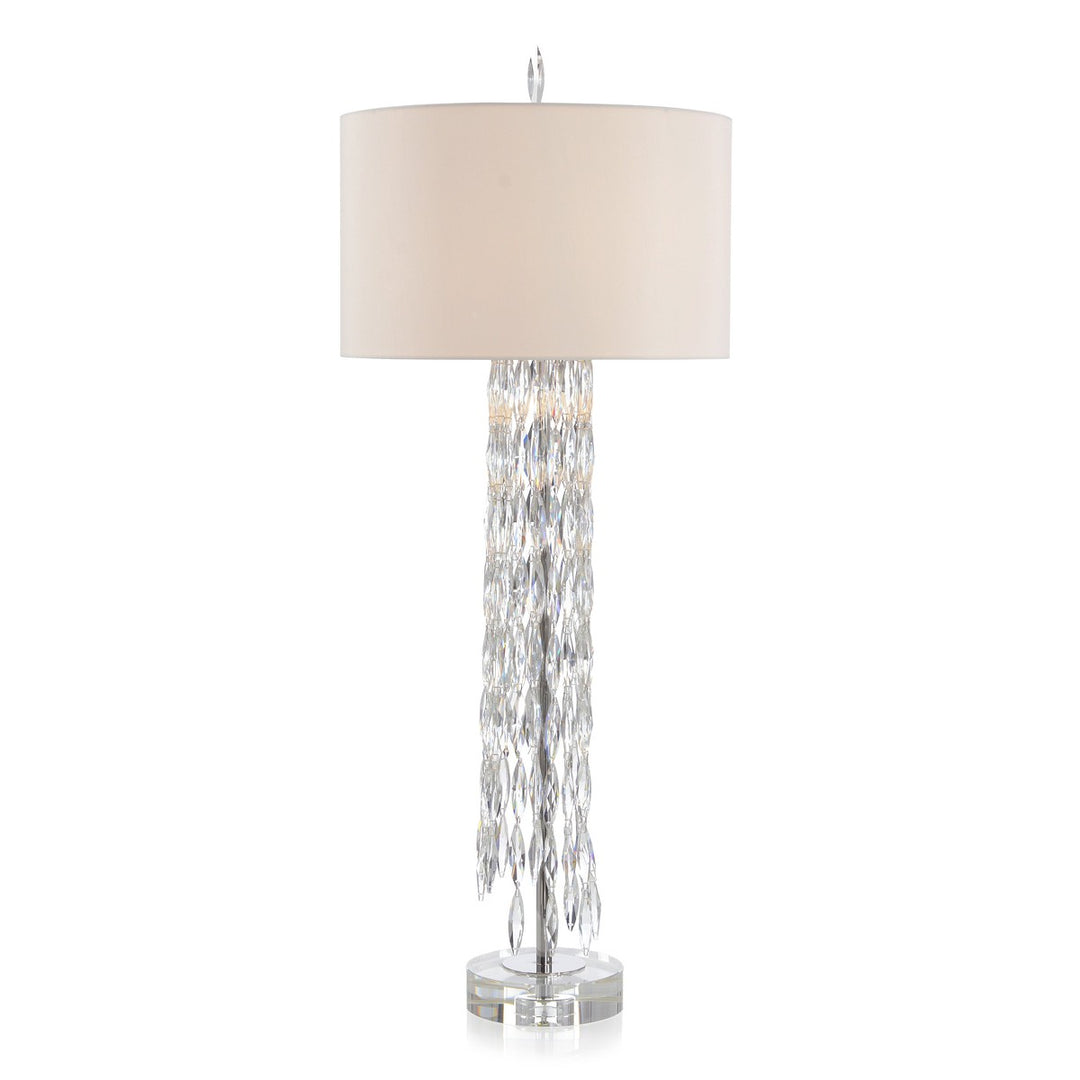 Solis Crystal Buffet Lamp - Clear - Iron