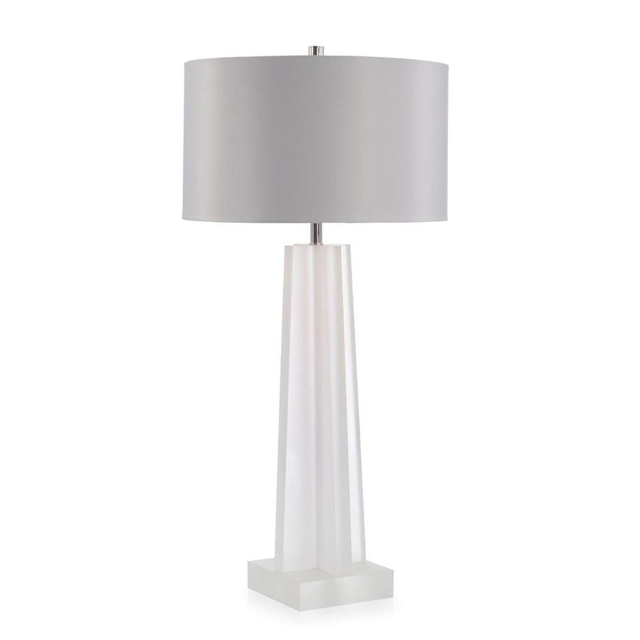 Table Lamps Frosted Crystal Table Lamp - White