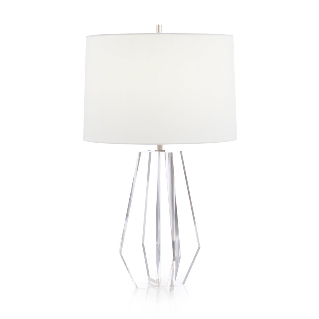 Solis Lamp in Acrylic Geometry - Clear - Acrylic