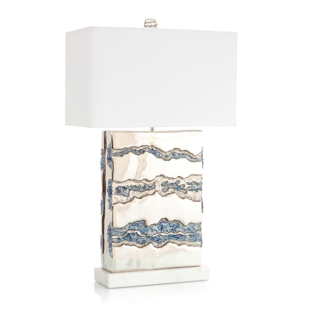 Table Lamps Glass Geode Table Lamp