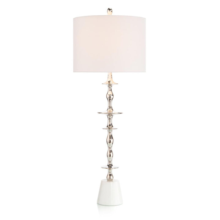 Table Lamps Polished Nickel Buffet Lamp