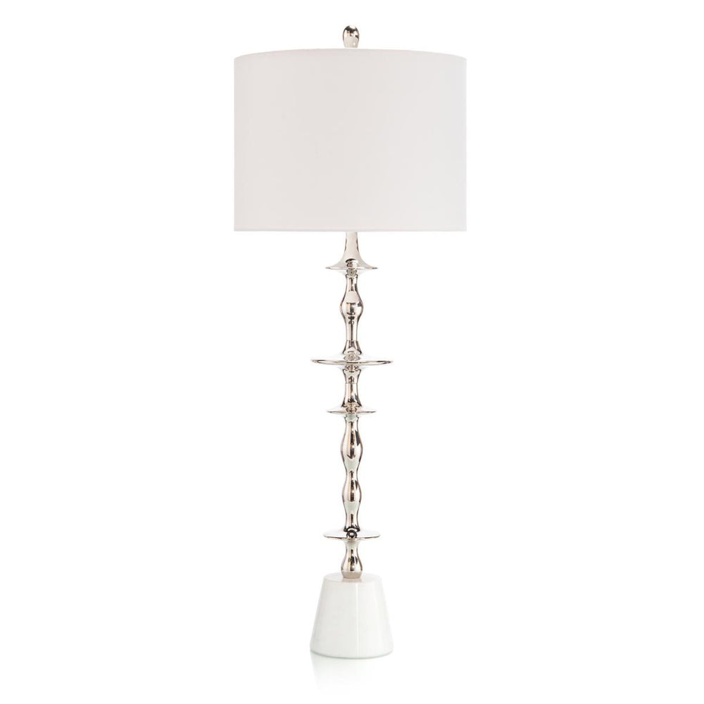 Table Lamps Polished Nickel Buffet Lamp