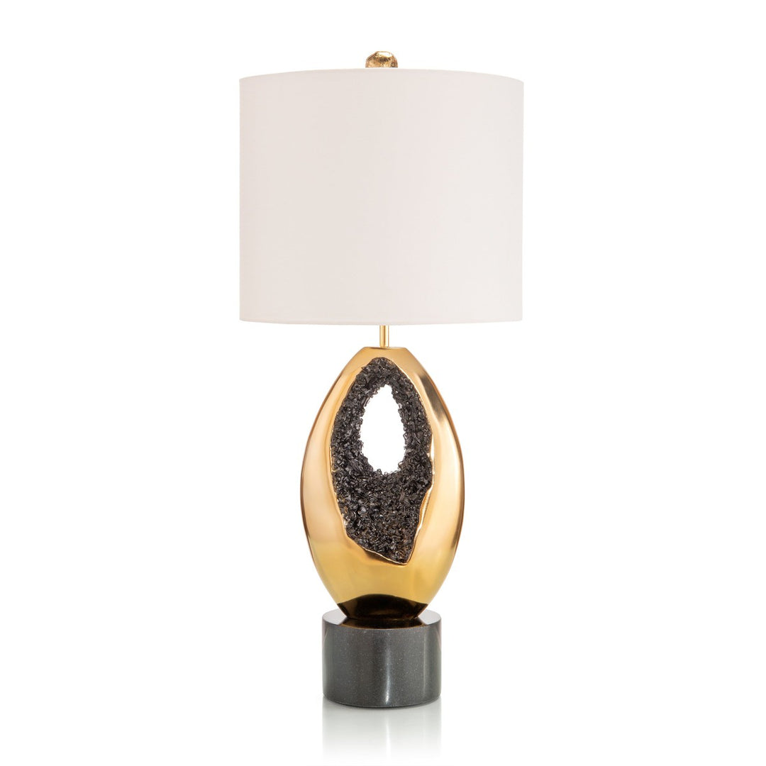 Ellington Geode Table Lamp - Gold - Aluminum