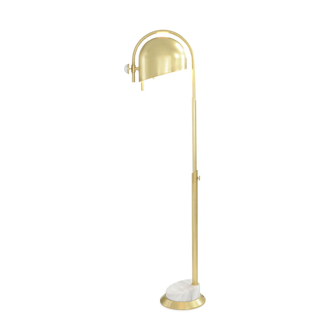 Solis Modern Floor Lamp - Gold - Iron