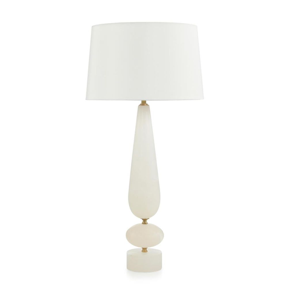 Table Lamps Ballast Alabaster Table Lamp - Gold, White
