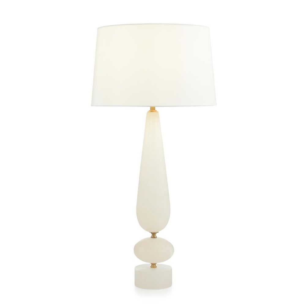 Table Lamps Ballast Alabaster Table Lamp - Gold, White