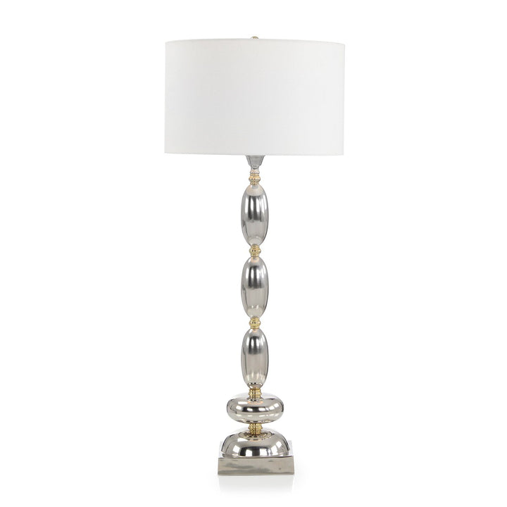 Camden Buffet Lamp - Silver - Brass