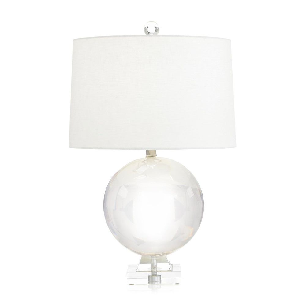 Table Lamps Reflection Table Lamp - Clear, Silver