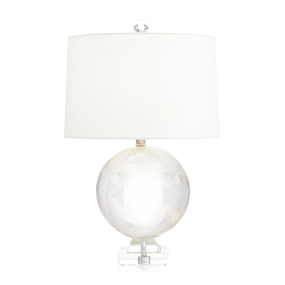 Table Lamps Reflection Table Lamp - Clear, Silver