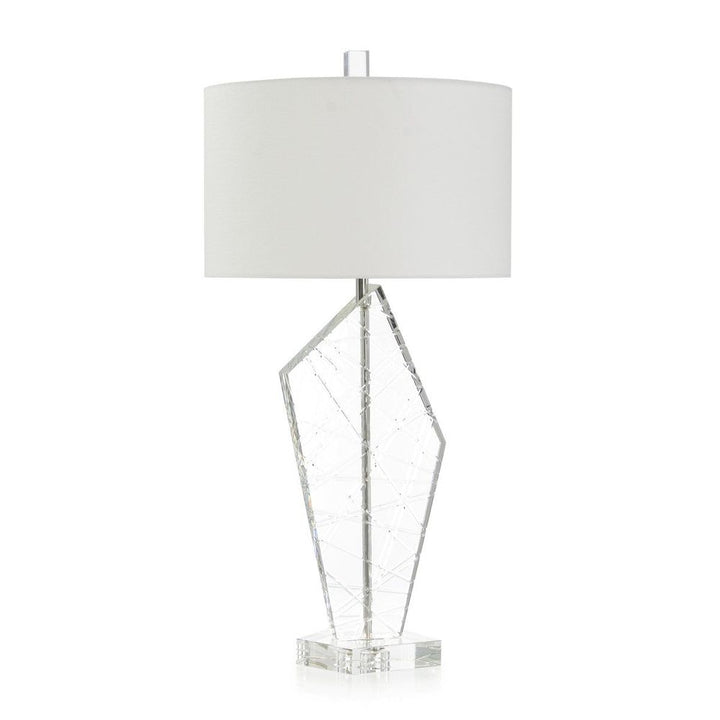 Table Lamps Monolith Table Lamp - Clear, Silver