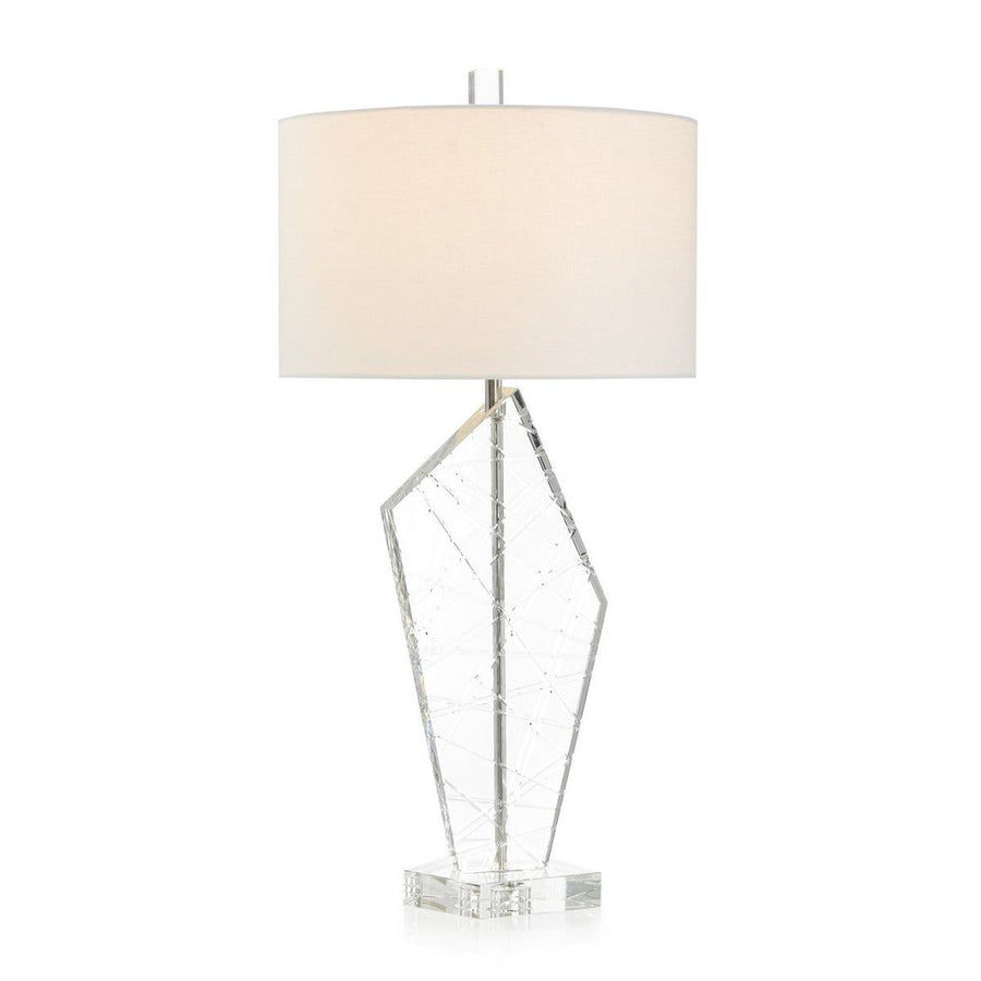 Table Lamps Monolith Table Lamp - Clear, Silver