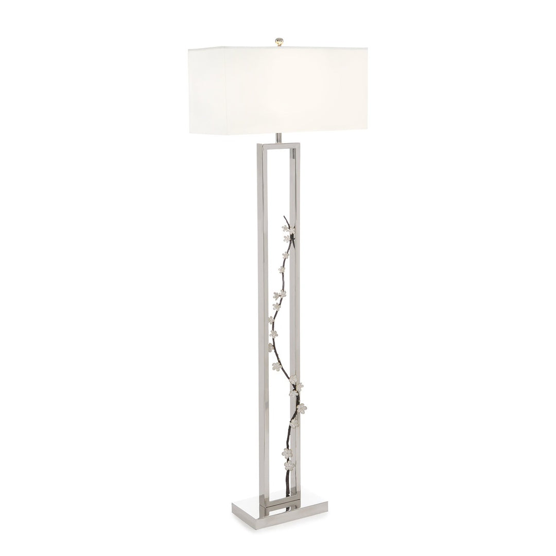 Stylish Floor Lamp - Silver