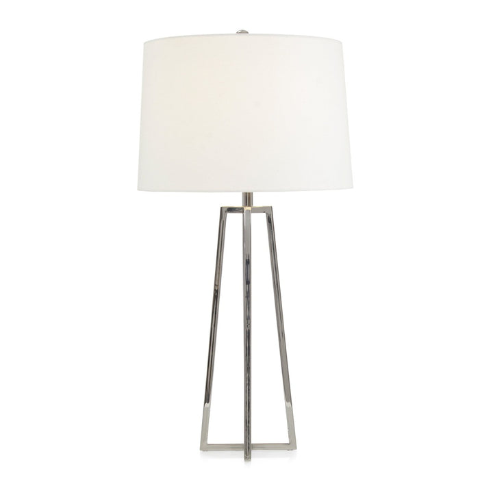 Evanora Table Lamp - White - Steel