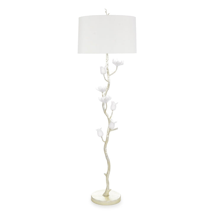 Alden Perennial Floor Lamp - Clear - Crystal