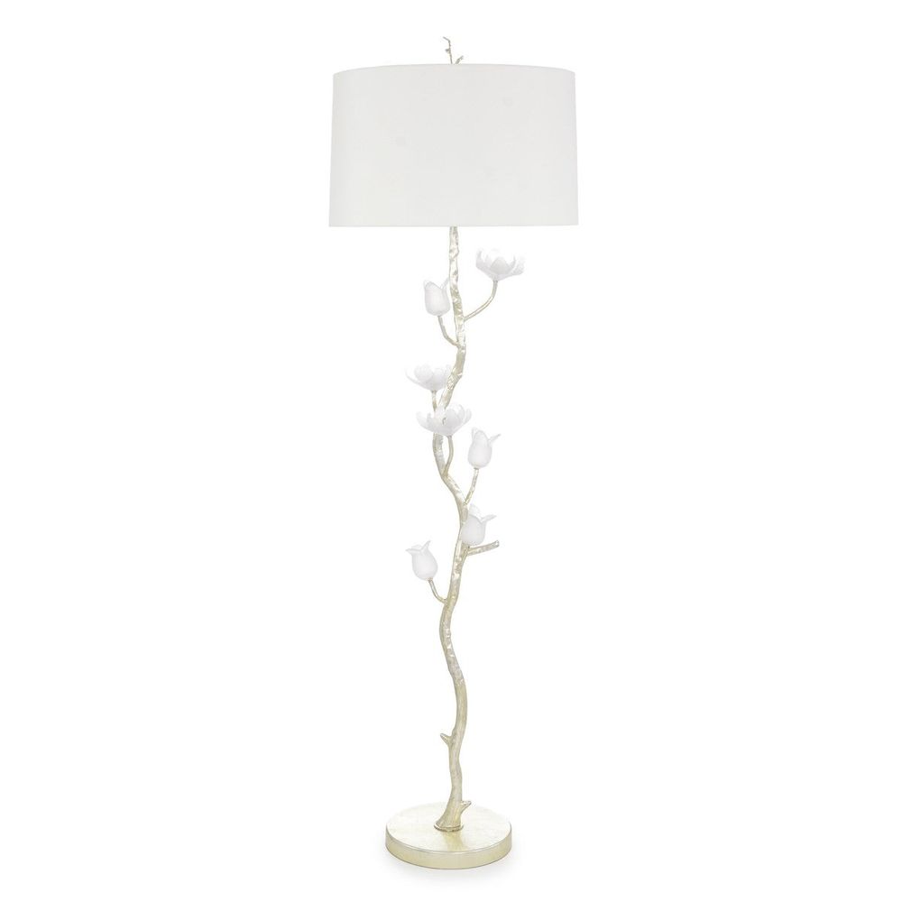 Floor Lamps Silver Perennial Floor Lamp - Clear, Silver