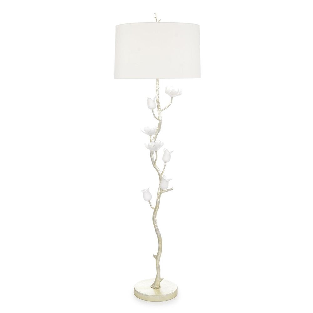 Floor Lamps Silver Perennial Floor Lamp - Clear, Silver