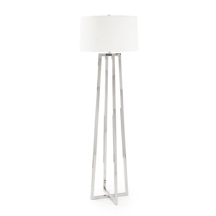 Ellington Floor Lamp - Silver - Steel