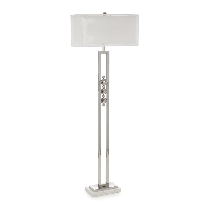 Ellington Floor Lamp - Silver - Steel