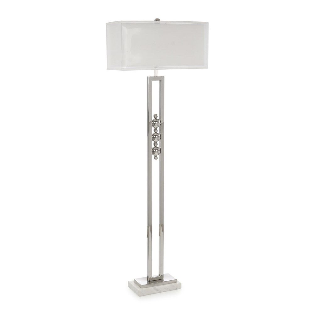 Floor Lamps Isla Floor Lamp - Silver, White