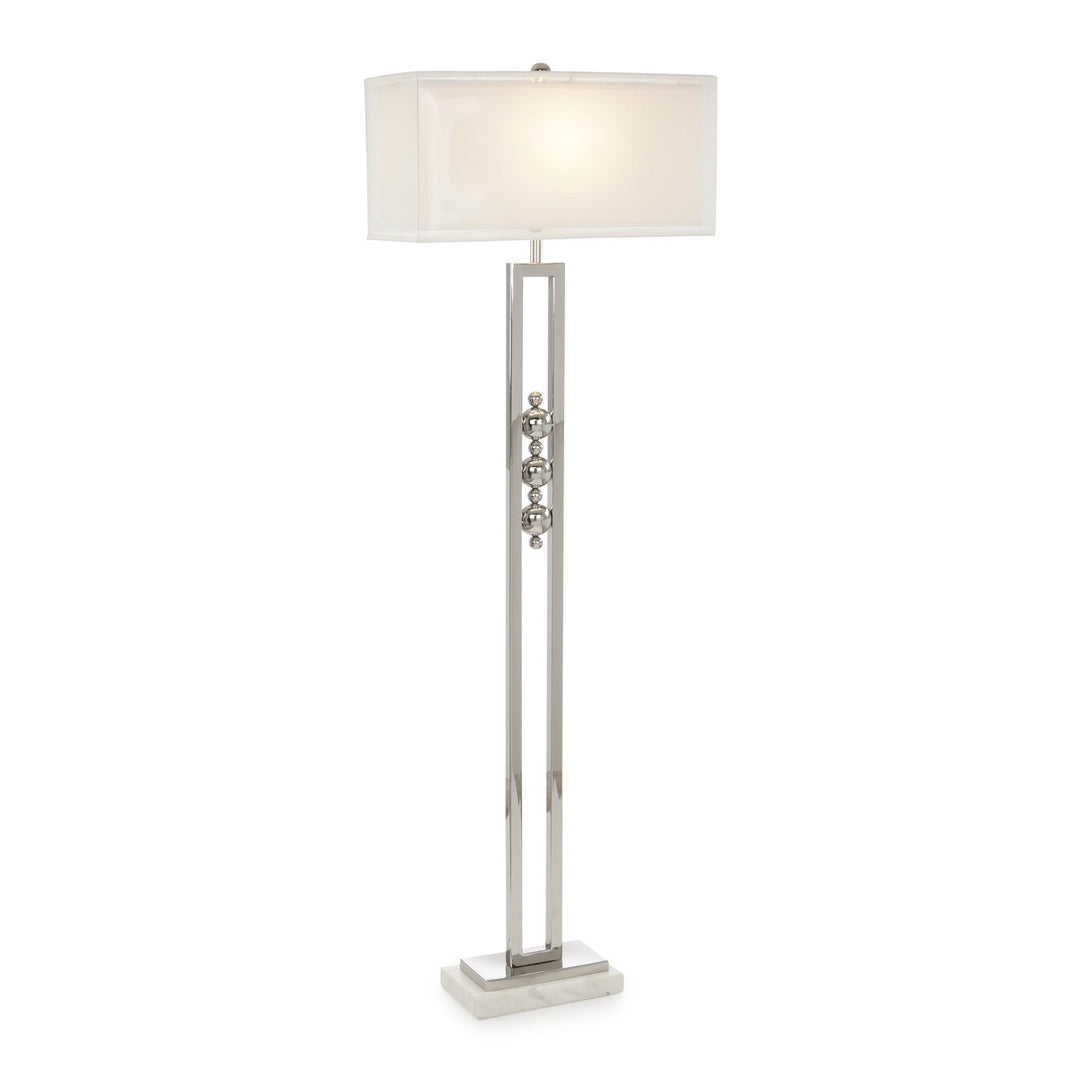 Ellington Floor Lamp - Silver - Steel